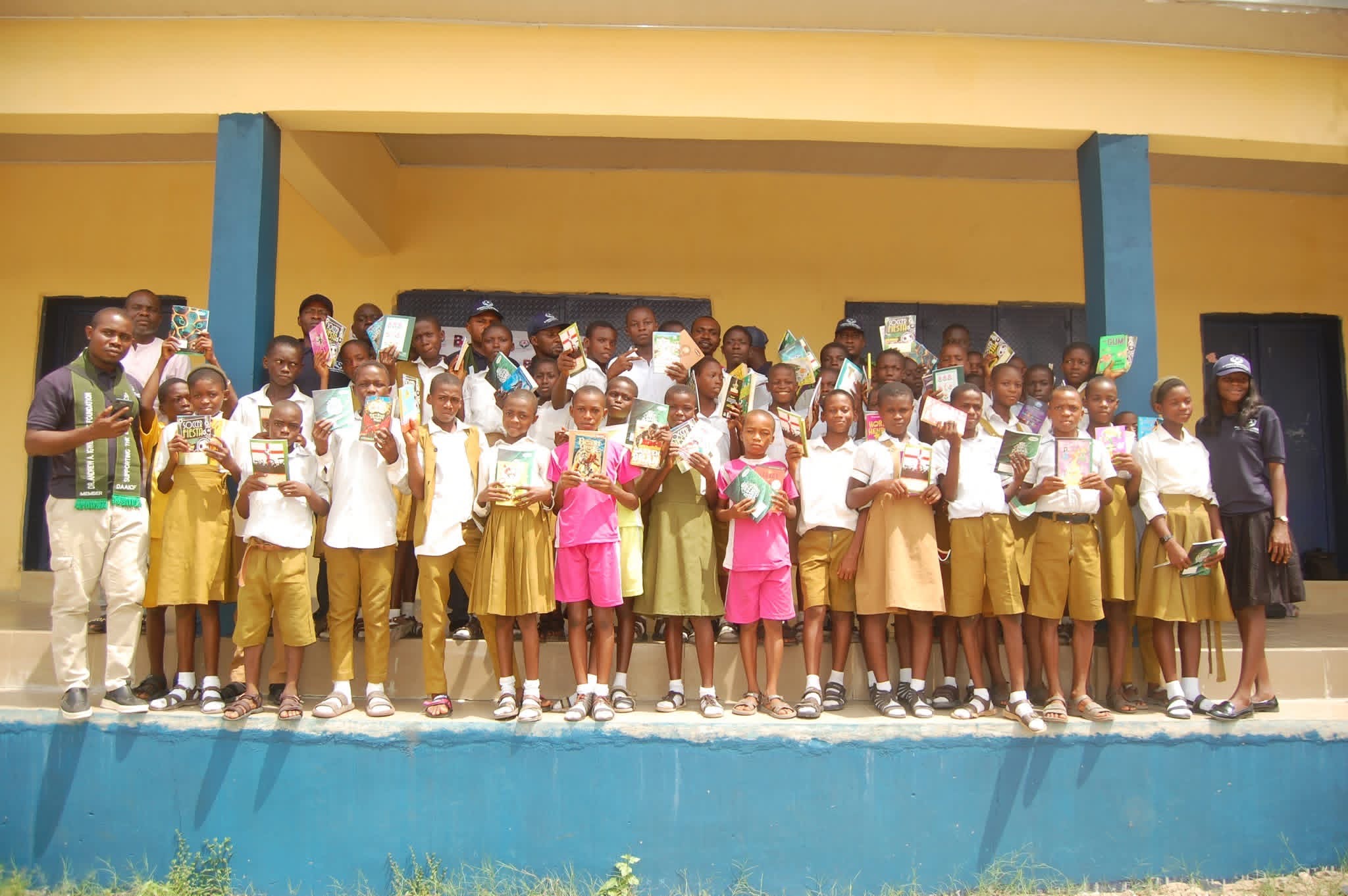 DAAICF and The Books Headquarters Promote Reading Culture in Obagi and Obite Schools