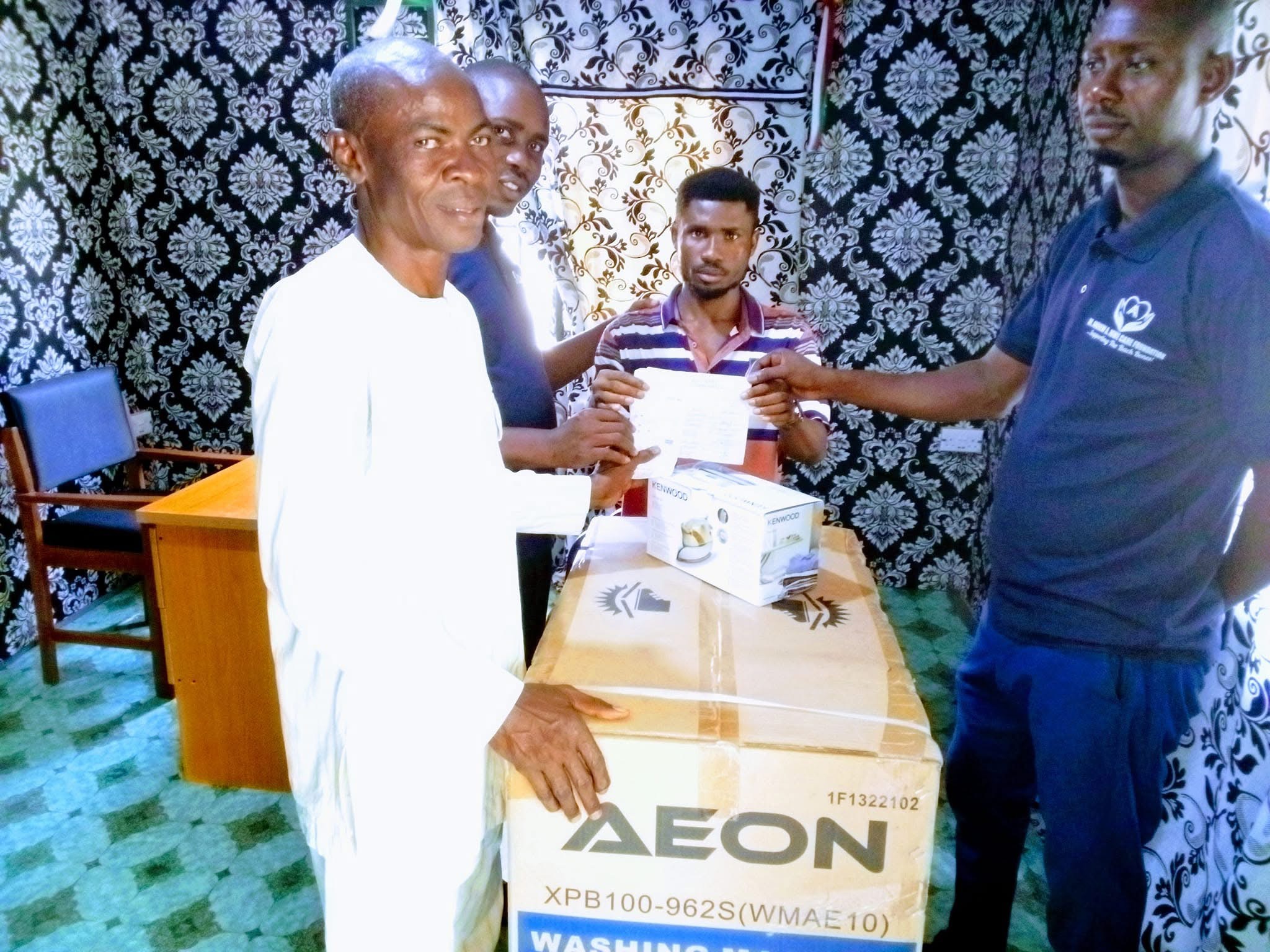 DAAICF Empowers Aspiring Entrepreneur with Laundry Business Starter Pack