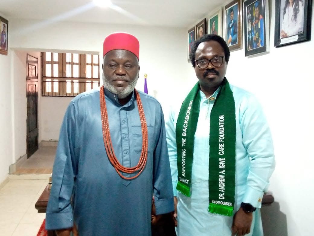 DAAICF Pays Courtesy Visit to the Oba of Ogbaland
