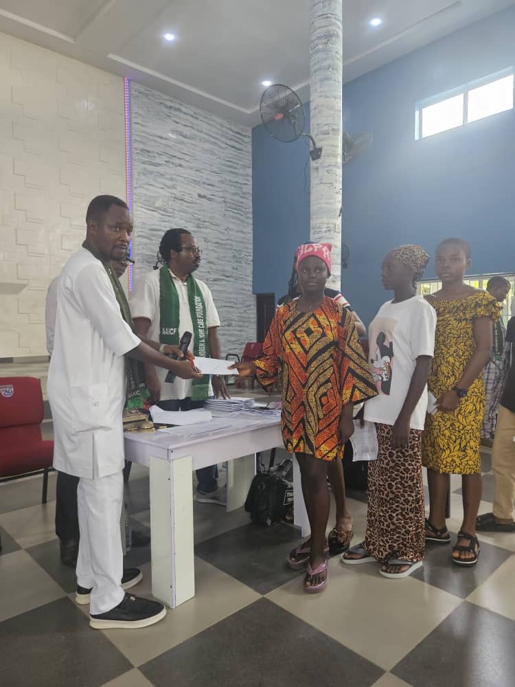 DR. ANDREW A. IGWE CARE FOUNDATION PAYS ANNUAL SCHOLARSHIP AS DR. IGWE ADVISES STUDENTS TO SHUN CULTISM