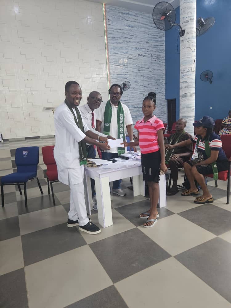 DR. ANDREW A. IGWE CARE FOUNDATION PAYS ANNUAL SCHOLARSHIP AS DR. IGWE ADVISES STUDENTS TO SHUN CULTISM
