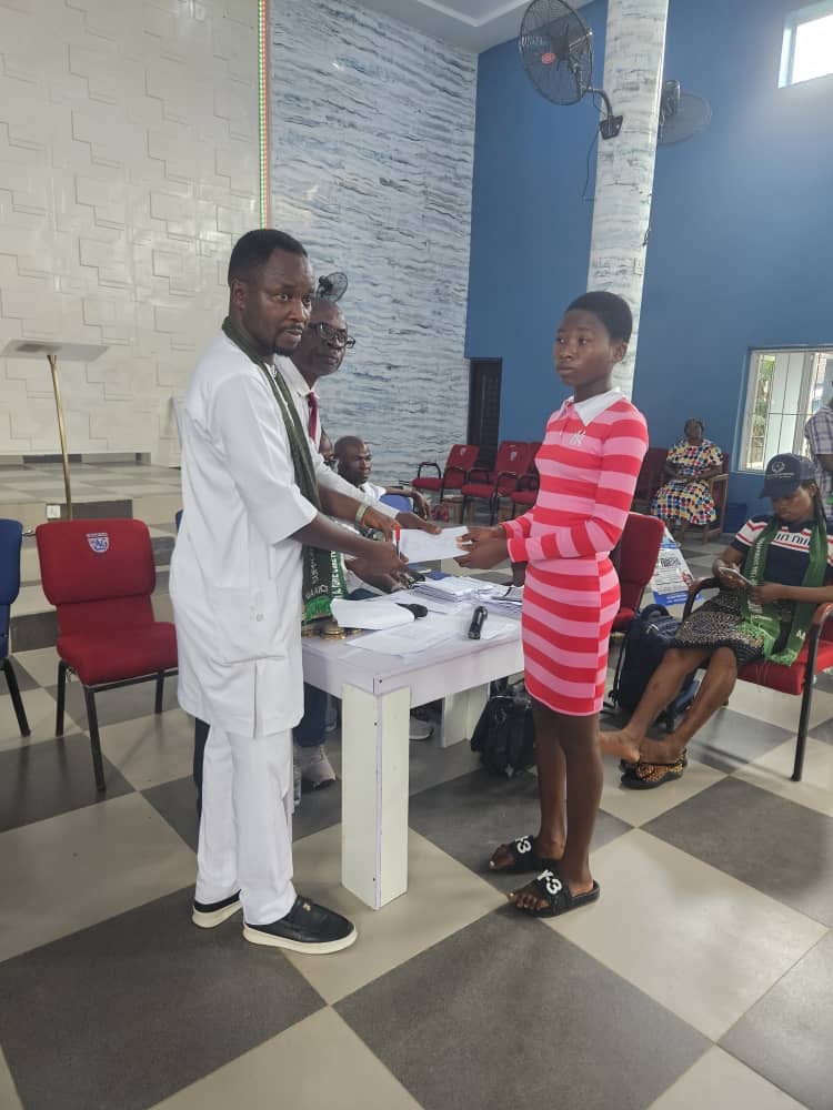 DR. ANDREW A. IGWE CARE FOUNDATION PAYS ANNUAL SCHOLARSHIP AS DR. IGWE ADVISES STUDENTS TO SHUN CULTISM
