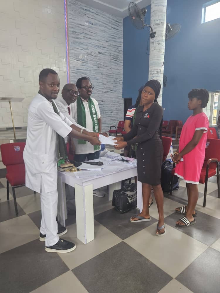 DR. ANDREW A. IGWE CARE FOUNDATION PAYS ANNUAL SCHOLARSHIP AS DR. IGWE ADVISES STUDENTS TO SHUN CULTISM