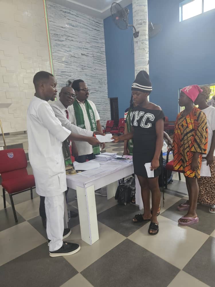 DR. ANDREW A. IGWE CARE FOUNDATION PAYS ANNUAL SCHOLARSHIP AS DR. IGWE ADVISES STUDENTS TO SHUN CULTISM