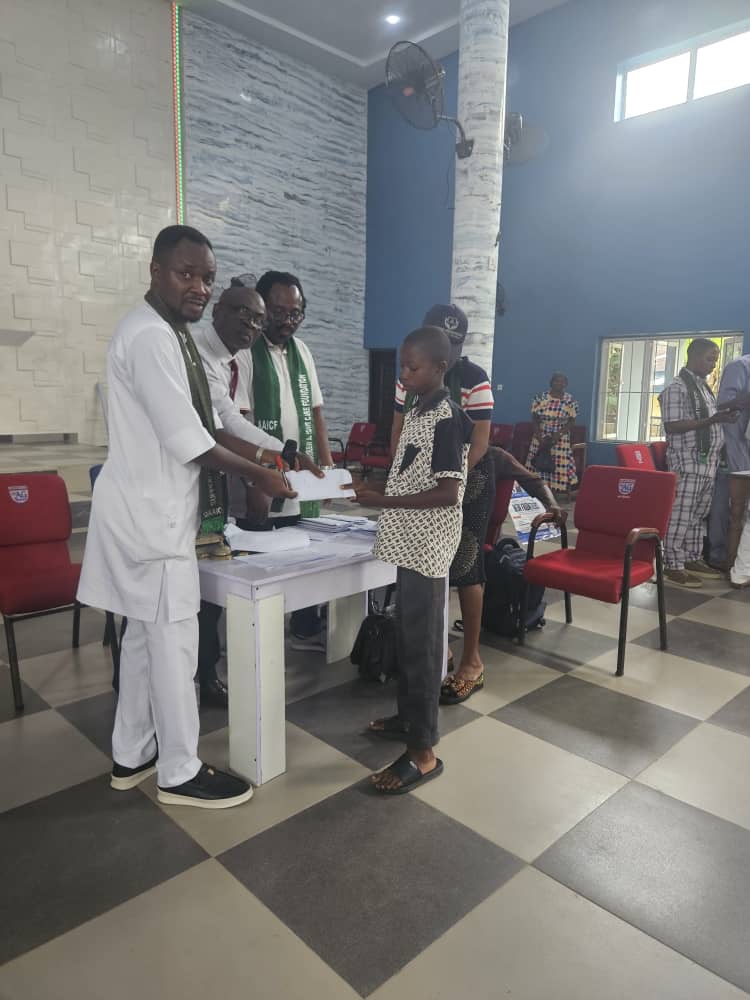 DR. ANDREW A. IGWE CARE FOUNDATION PAYS ANNUAL SCHOLARSHIP AS DR. IGWE ADVISES STUDENTS TO SHUN CULTISM
