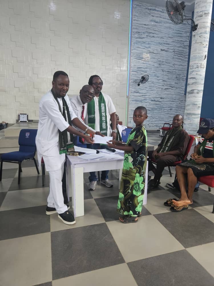 DR. ANDREW A. IGWE CARE FOUNDATION PAYS ANNUAL SCHOLARSHIP AS DR. IGWE ADVISES STUDENTS TO SHUN CULTISM