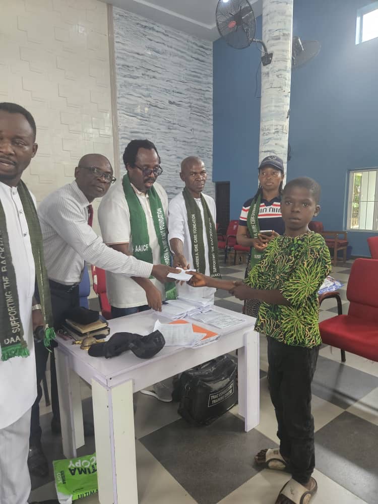 DR. ANDREW A. IGWE CARE FOUNDATION PAYS ANNUAL SCHOLARSHIP AS DR. IGWE ADVISES STUDENTS TO SHUN CULTISM