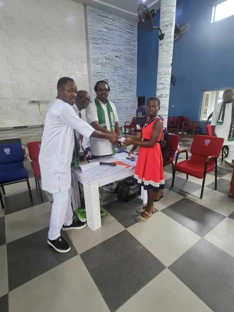DR. ANDREW A. IGWE CARE FOUNDATION PAYS ANNUAL SCHOLARSHIP AS DR. IGWE ADVISES STUDENTS TO SHUN CULTISM