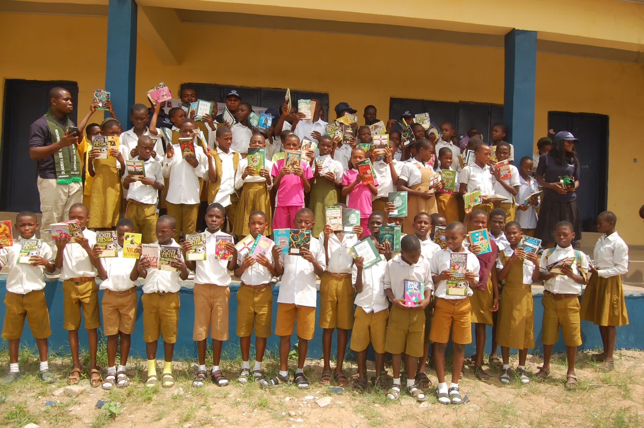 DAAICF and The Books Headquarters Promote Reading Culture in Obagi and Obite Schools photo 8