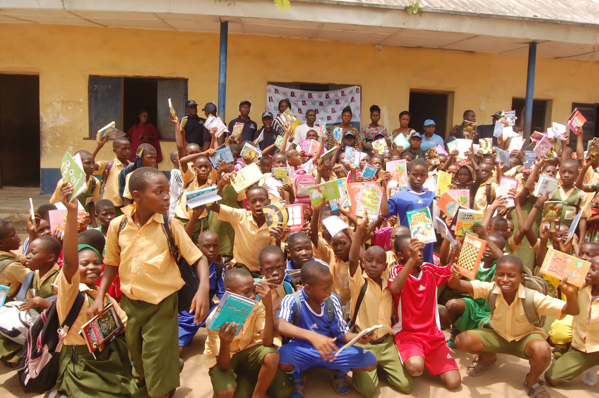 DAAICF and The Books Headquarters Promote Reading Culture in Obagi and Obite Schools photo 19