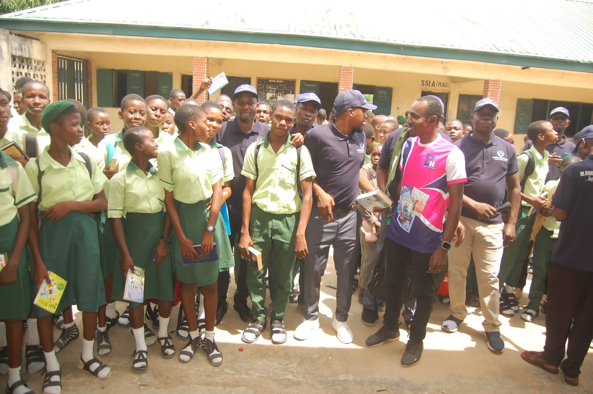 DAAICF and The Books Headquarters Promote Reading Culture in Obagi and Obite Schools photo 2