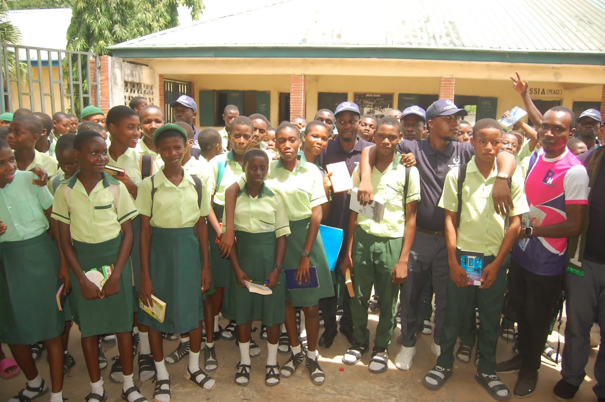 DAAICF and The Books Headquarters Promote Reading Culture in Obagi and Obite Schools photo 12