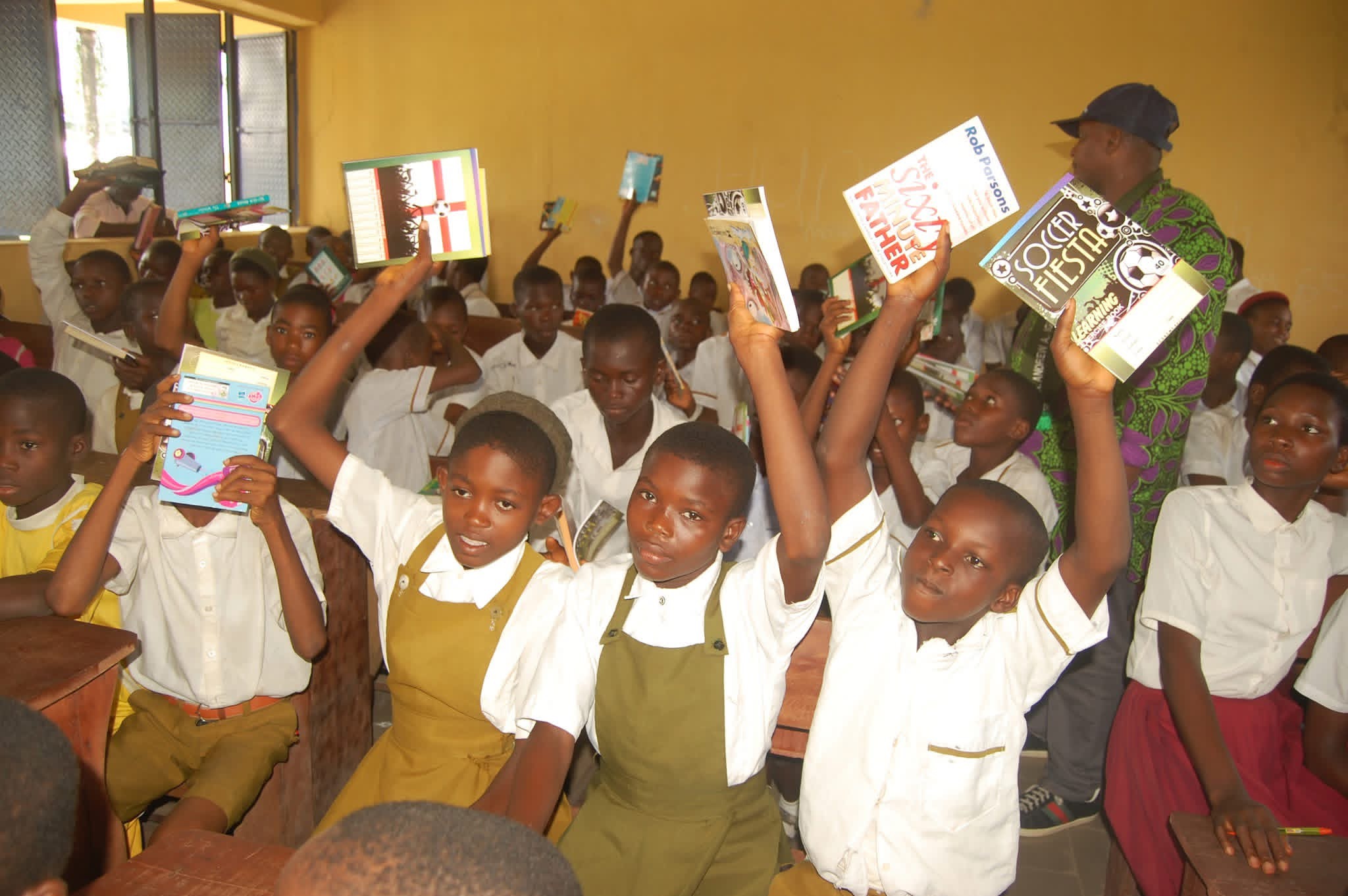 DAAICF and The Books Headquarters Promote Reading Culture in Obagi and Obite Schools photo 13