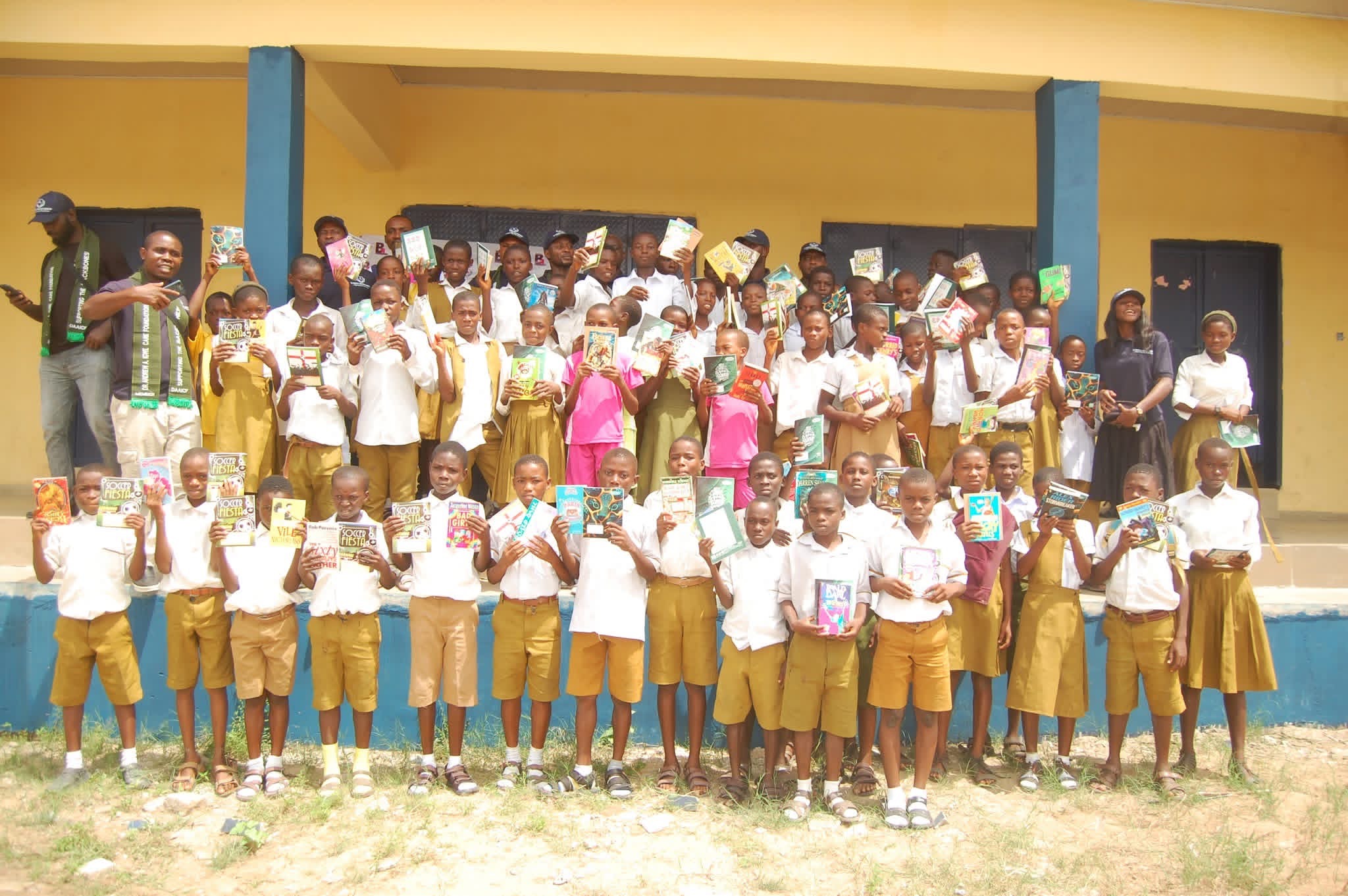 DAAICF and The Books Headquarters Promote Reading Culture in Obagi and Obite Schools photo 5