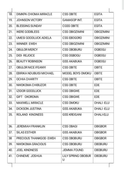DAAICF Releases List of Successful Candidates for the 2024 Annual Scholarship Programme photo 3