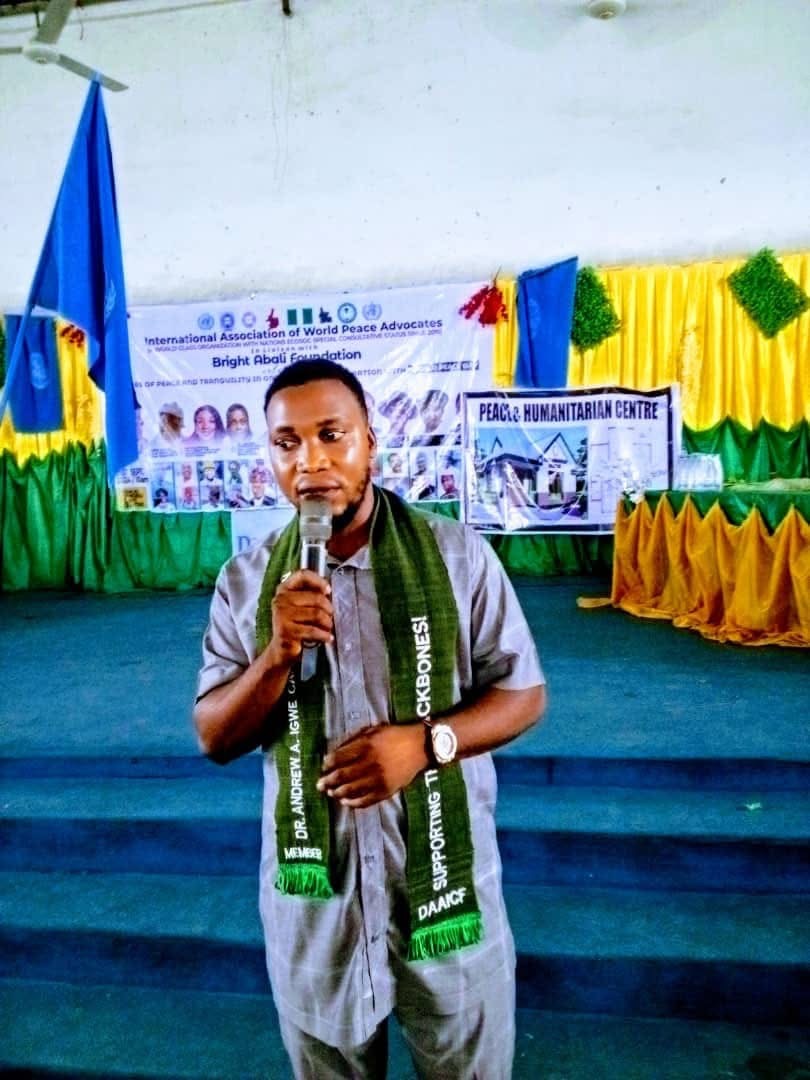 DAAICF Participates in ONELGA Peace Day Celebration, Dr. Andrew Igwe Commended for Humanitarian Service photo 2