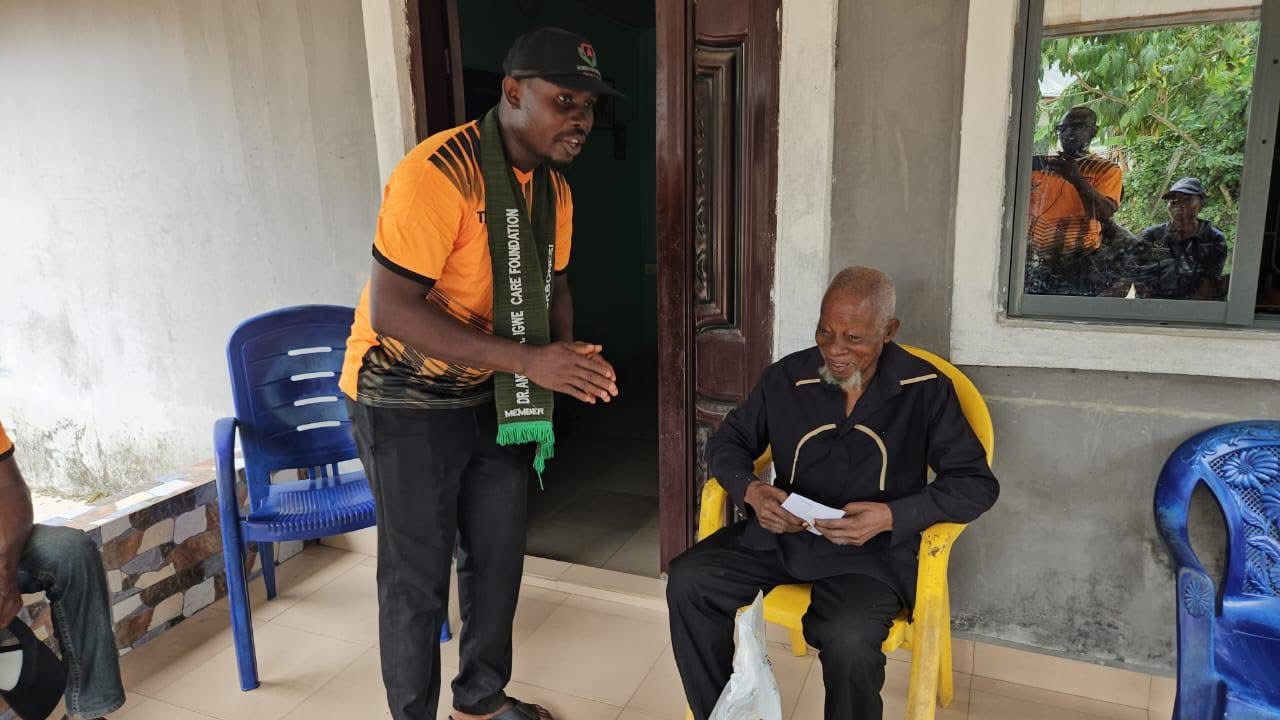 Prayers Pour In as DAAICF Visits the Oldest Men and Women Across the 16 Communities of Egi Kingdom photo 35