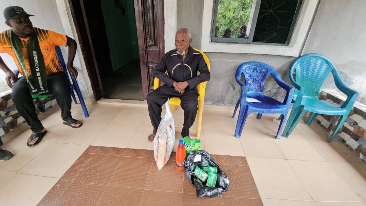 Prayers Pour In as DAAICF Visits the Oldest Men and Women Across the 16 Communities of Egi Kingdom photo 34