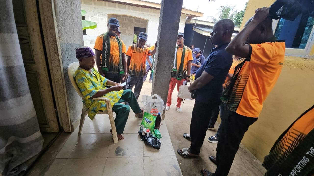 Prayers Pour In as DAAICF Visits the Oldest Men and Women Across the 16 Communities of Egi Kingdom photo 31