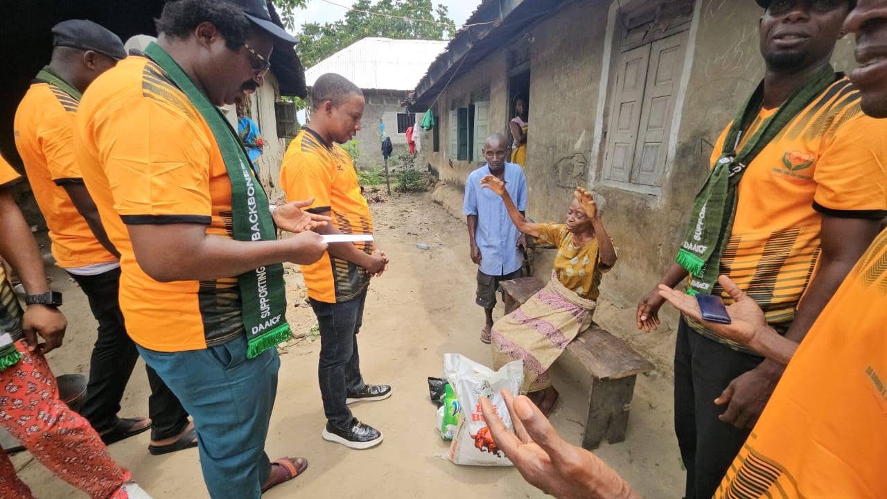 Prayers Pour In as DAAICF Visits the Oldest Men and Women Across the 16 Communities of Egi Kingdom photo 28