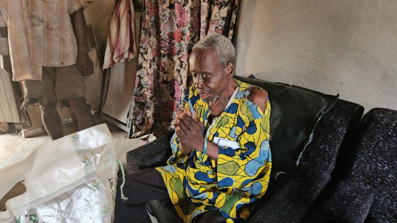 Prayers Pour In as DAAICF Visits the Oldest Men and Women Across the 16 Communities of Egi Kingdom photo 26