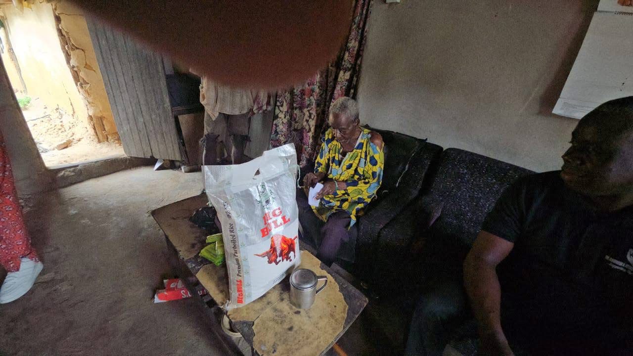 Prayers Pour In as DAAICF Visits the Oldest Men and Women Across the 16 Communities of Egi Kingdom photo 25