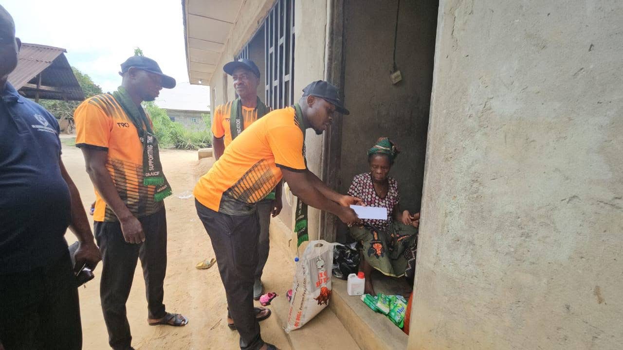 Prayers Pour In as DAAICF Visits the Oldest Men and Women Across the 16 Communities of Egi Kingdom photo 24
