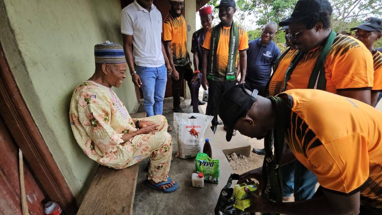 Prayers Pour In as DAAICF Visits the Oldest Men and Women Across the 16 Communities of Egi Kingdom photo 21