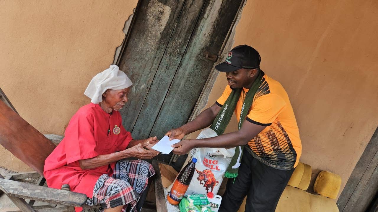 Prayers Pour In as DAAICF Visits the Oldest Men and Women Across the 16 Communities of Egi Kingdom photo 16