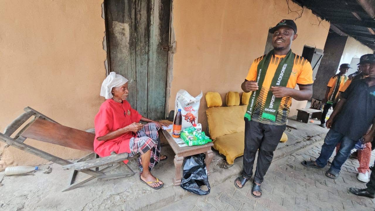 Prayers Pour In as DAAICF Visits the Oldest Men and Women Across the 16 Communities of Egi Kingdom photo 15