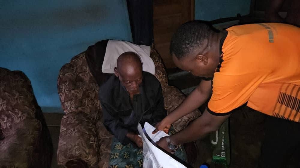 Prayers Pour In as DAAICF Visits the Oldest Men and Women Across the 16 Communities of Egi Kingdom photo 9