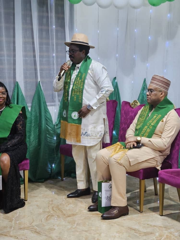 Association of Environmental Lawyers of Nigeria Honours Dr. Andrew Igwe with Fellow, Green Advocate of Nigeria (FGAN) Award photo 1