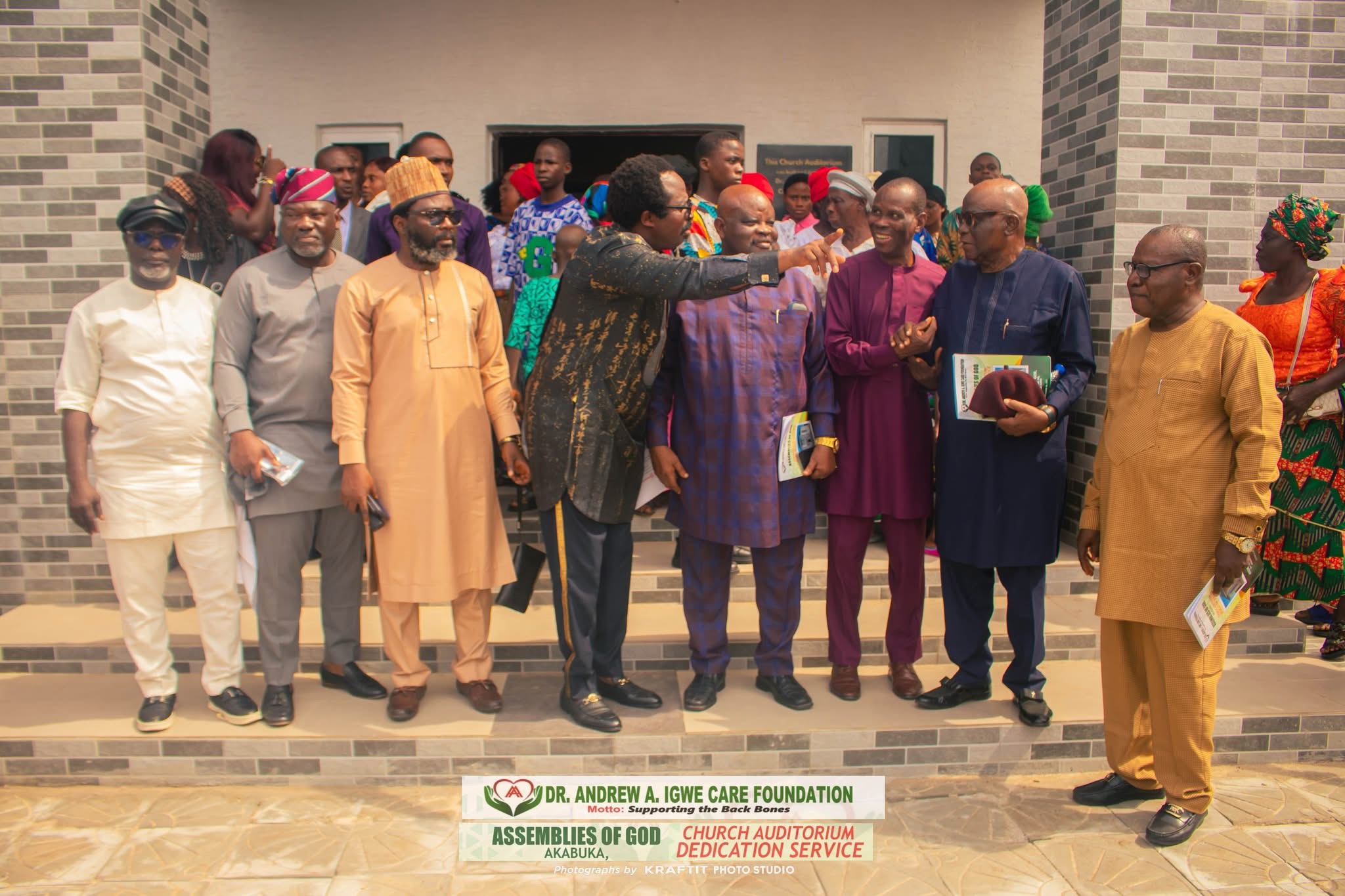 Dr. Andrew Igwe Donates Modern Church Auditorium to Assemblies of God Church, Akabuka photo 4
