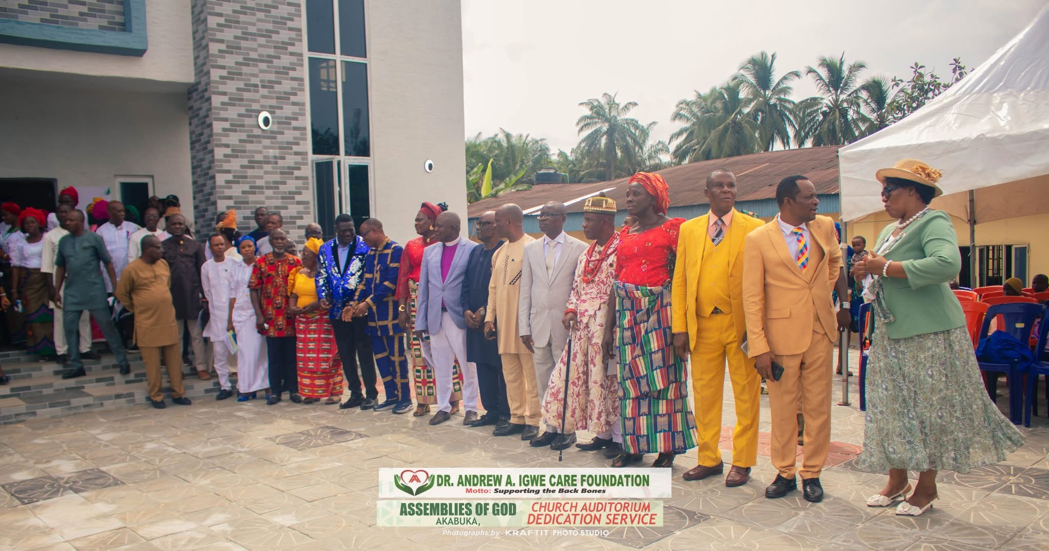 Dr. Andrew Igwe Donates Modern Church Auditorium to Assemblies of God Church, Akabuka photo 3